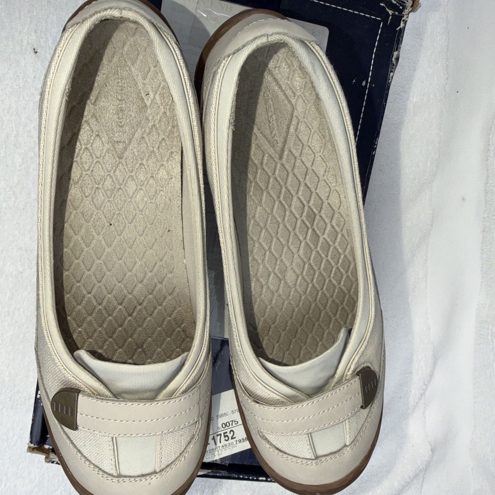 Lands End Women's Terrain Ballet Casual Shoes Size 9 M Silver Gray Style 374254 - Picture 4 of 9